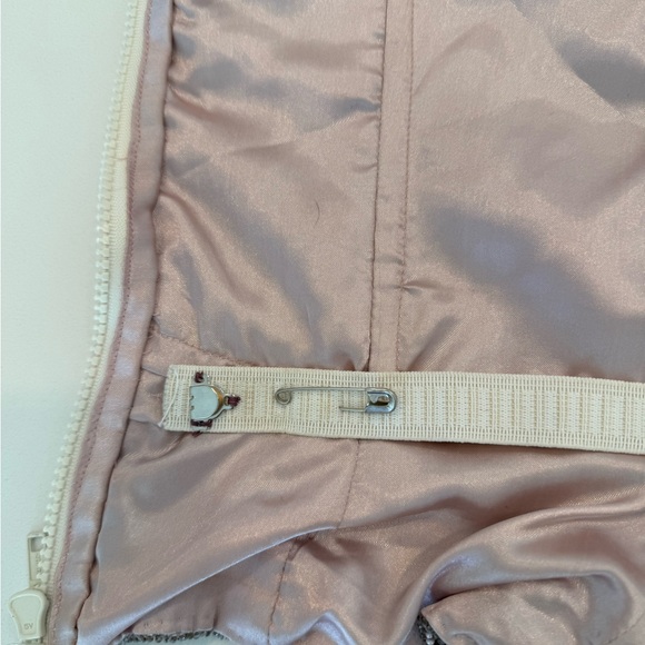 Vintage Scala Sequin Strapless Beaded Corset Top with Geometric Pattern - Picture 13 of 14